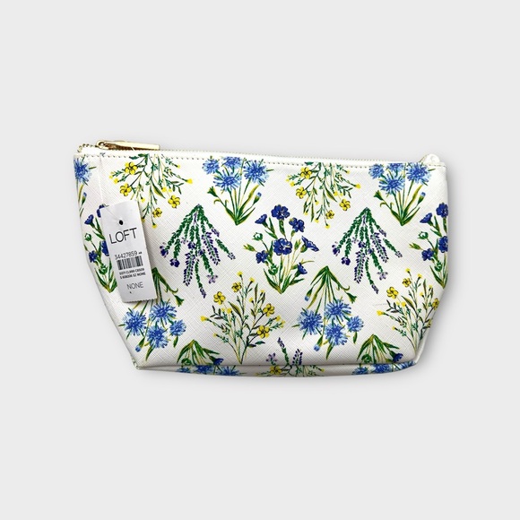 LOFT Floral Cosmetic Bag - Picture 1 of 2